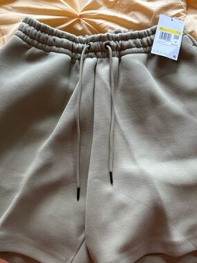 Nike Olive Green Drawstring Sweatshorts